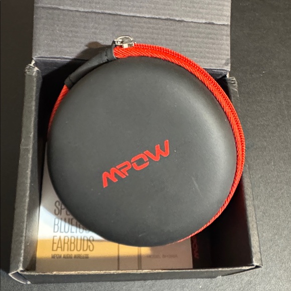 Mpow Flame Red Sports Bluetooth Earphones - Picture 4 of 4